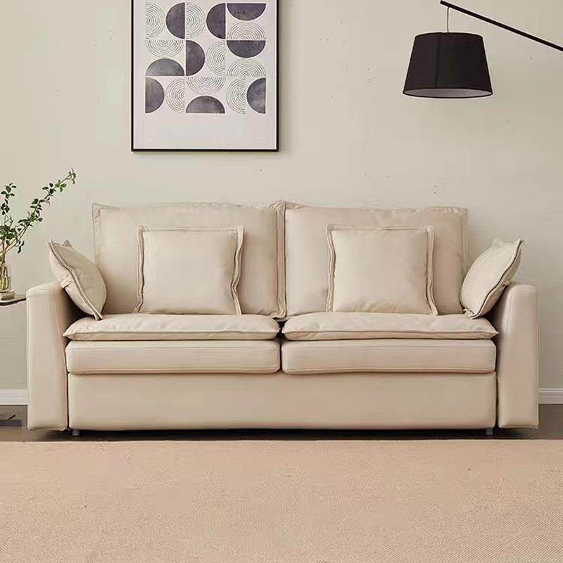 北欧高端沙发床带床垫两用多功能小户型折叠科技布书房轻奢客厅