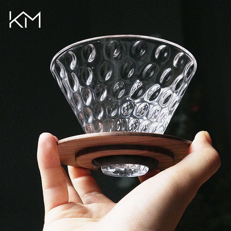 手冲咖啡滤杯分享壶 加厚滴漏式漏斗 咖啡手冲壶套装厂家