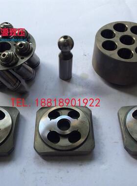 卡特320B液压泵A8VO107 120 200泵胆柱塞后盖七孔 斗山370配油盘