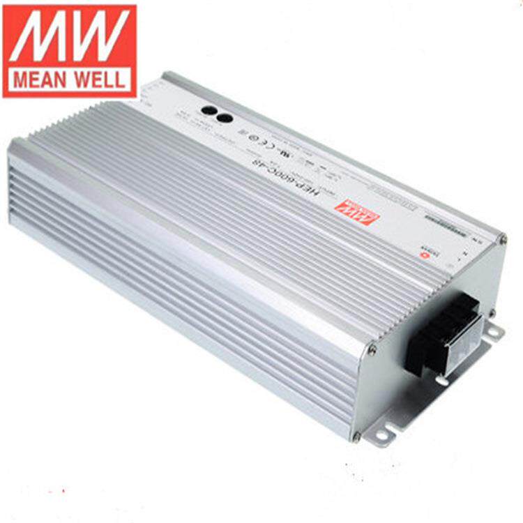 明纬HEP-600C-48 开关电源 600W铝壳灌胶带PFC三段式充电器
