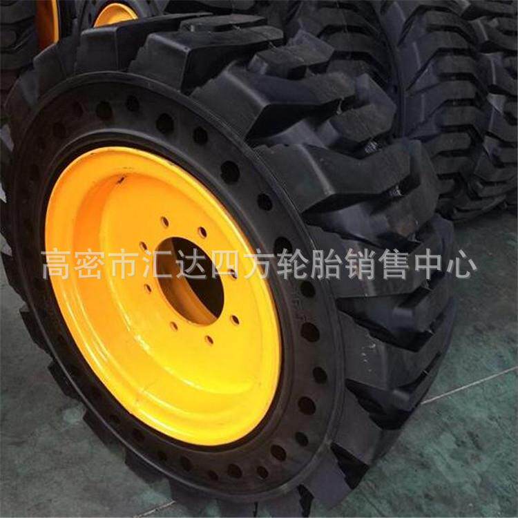 实心叉车轮胎10-16.5 12-16.5工程轮胎 装载机实心胎33x6x11