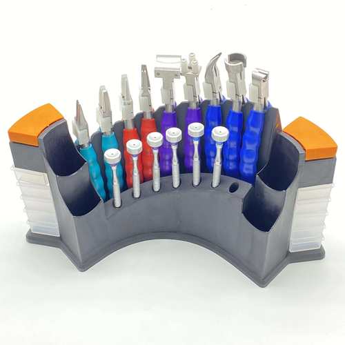 套装彩柄钳不锈钳14件套眼镜鼻托镜腿调整工具钳五金工具首饰器材