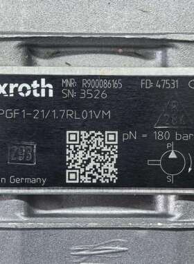 R900086165PGF1-2X/1.7RL01VM齿轮泵