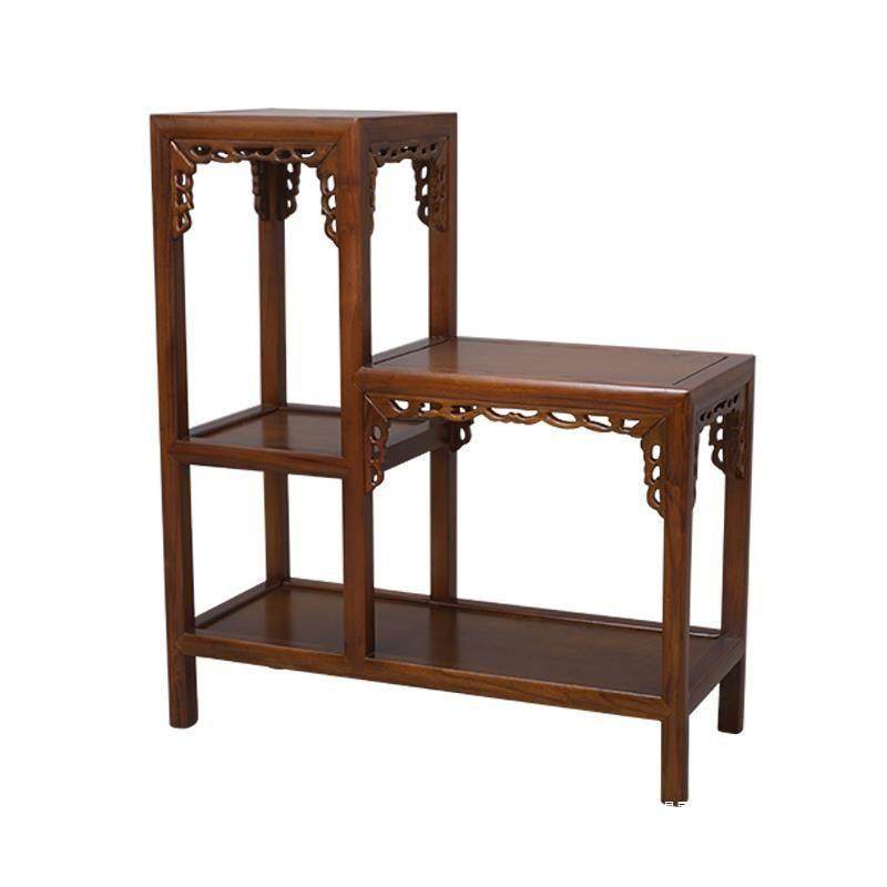 全实木中式花架榆木高低连体花几明清复古客厅盆景架子置物鱼缸架,鲜花速递/花卉仿真/绿植园艺,割草机/草坪机,淘宝优惠券,粉丝福利购,淘宝优惠卷