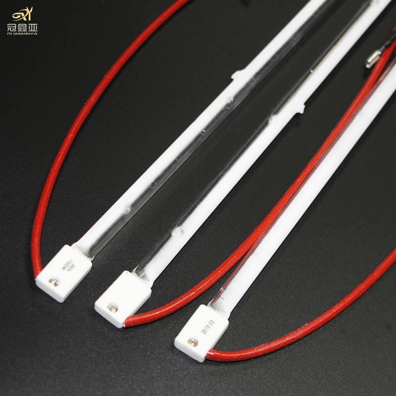 红外线加热灯 1.3KW790MM烤箱炉加热灯管 红外线半镀白真空电热管