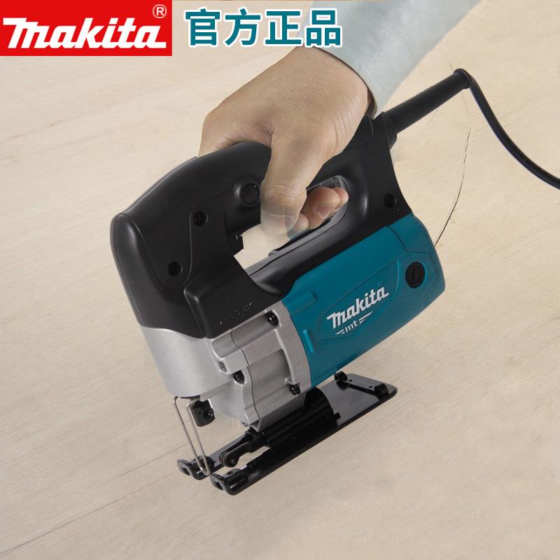 牧田makita曲线锯M4302B木工电锯调速往复锯金属家用线锯拉花锯