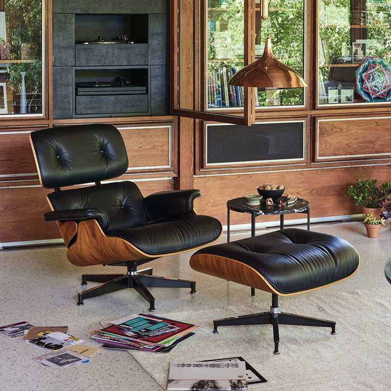 佛山家具厂家 伊姆斯躺椅Eames单人沙发简约高端懒人休闲椅