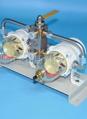 船舶 重卡燃油水分离器新款500FG双联带表75500FGX10 75500FGX30