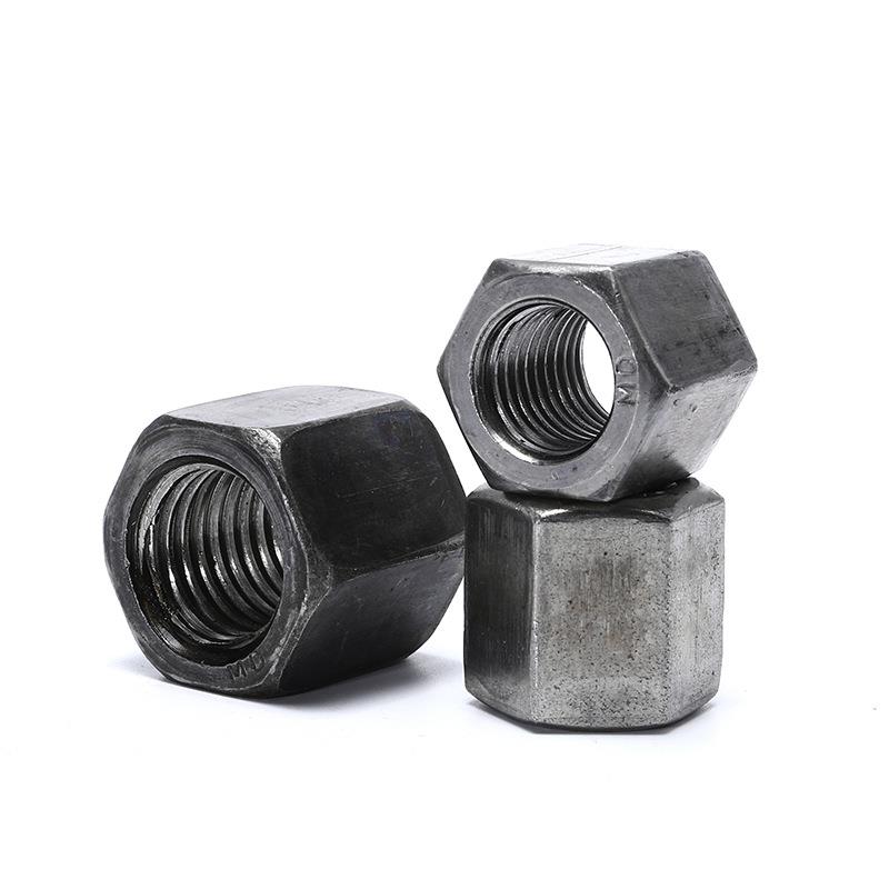 铠旺高强度螺母加厚六角螺母细扣螺母4.8级高强度六角螺母