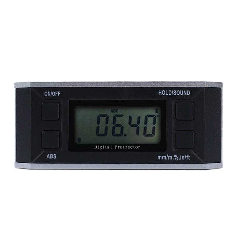 伊莱科EM-AS4*90数显倾角仪角度仪倾角盒条式水平仪角度尺带磁