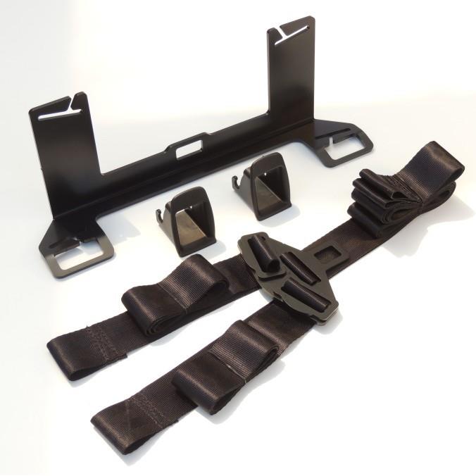 汽车儿童安全座椅ISOFIX接口支架通用isofix安全带固定支架改装