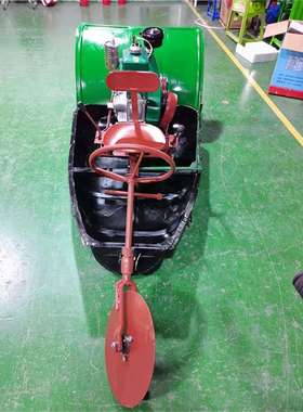 Machine tiller 小型乘坐式农用机耕船 水陆两用轻便型旋耕机