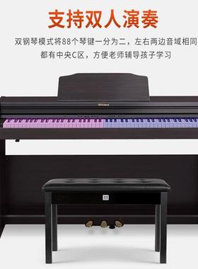 罗兰（Roland）电钢琴RP302-CBL电子数码钢琴88键重锤典雅黑色款+