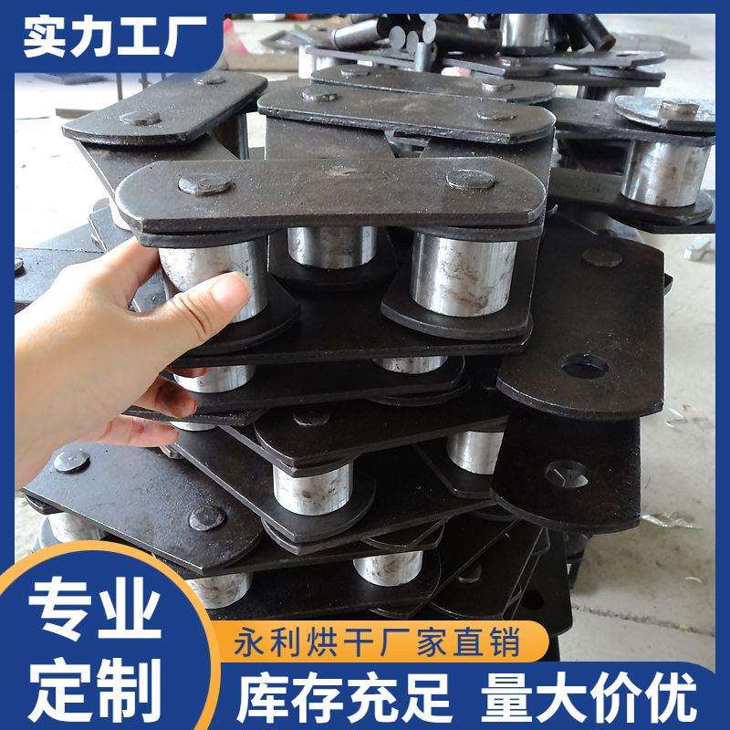 加工工业异型链条 耐高温传动链条 节距110mm小滚子特制重型链条