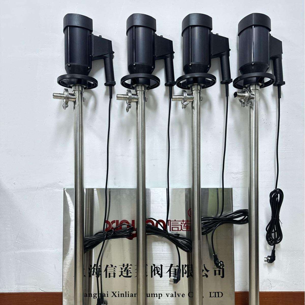 供应手持式防滴式电动调速插桶泵HP-EX2-V+SS31L-1000电动抽液泵