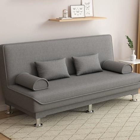 小户型沙发床现代简约双人布艺沙发客厅多功能折叠