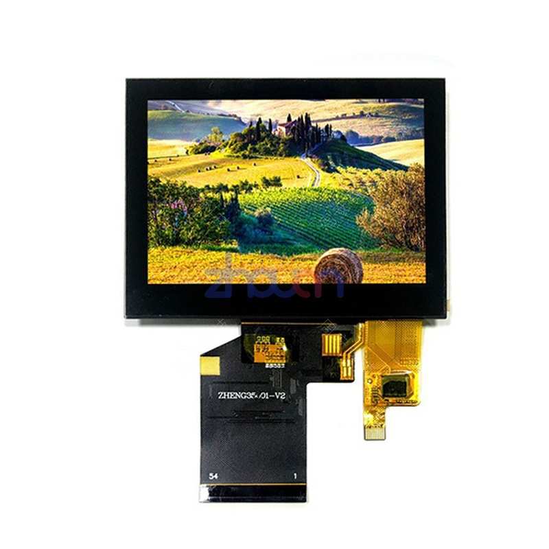 3.5寸液晶屏总成320*240RGB54频3.5寸触摸屏总成工控屏电车仪表屏