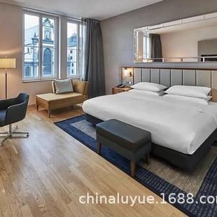 酒店全套家具酒店大堂餐厅沙发桌椅酒店套房家具配套工程单