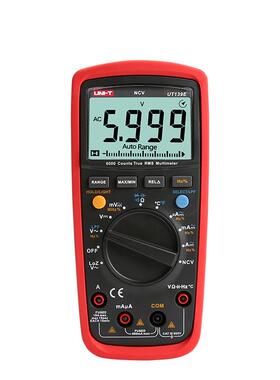 优利德UT139E三位半真有效值数字万用表数显电阻电容频率温度