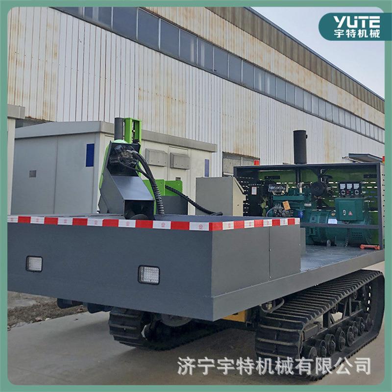 路缘石滑模机全自动水泥自走式水渠成型机器水利灌溉渠道衬切机