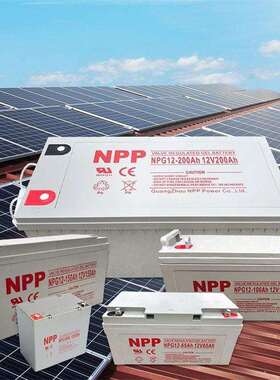 耐普蓄电池NP12-250 NPG12-250 太阳能12V250AH出口材质 资料齐全