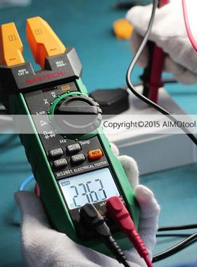 华仪MS2601便携式夹形表卡口型钳表LOZ电压直流μA手持钳形表