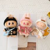 labubu娃衣适用labu布一代二代三代拉bu布着替毛衣挂件替换装 针织