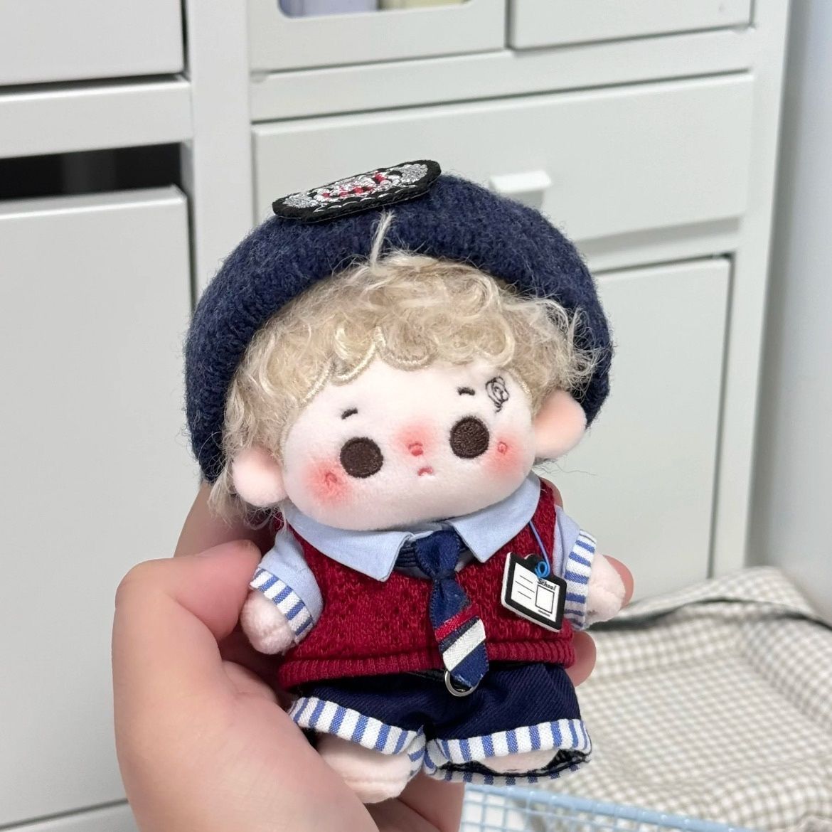 10cm娃衣学院风 绯闻美高 棉花娃娃海星体正常体娃服换装配饰