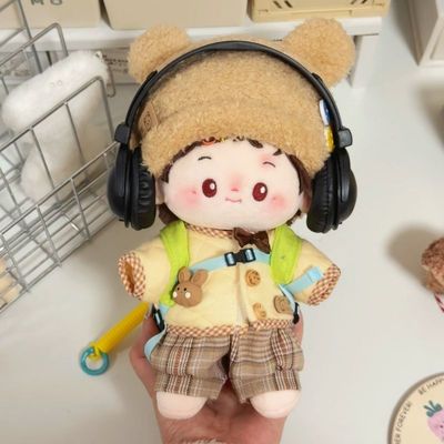 娃衣冬季20cm棉花娃娃黄油小熊兔司公仔替换装无属性可爱