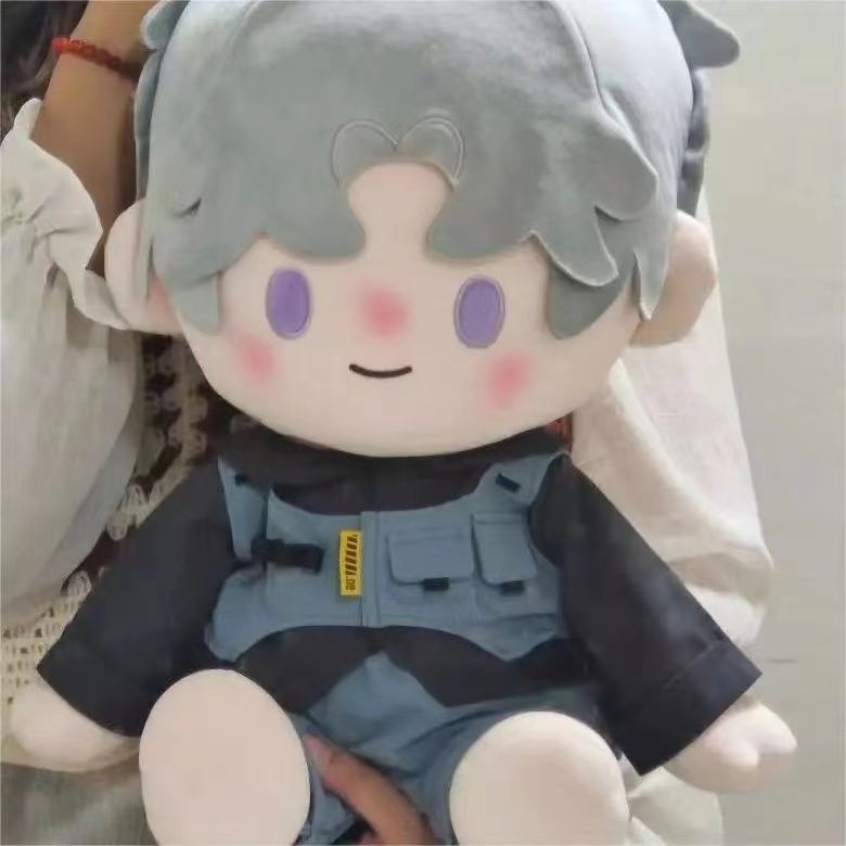 40cm娃衣40CM男娃一番赏战术马甲帅公仔玩偶娃服换装套装