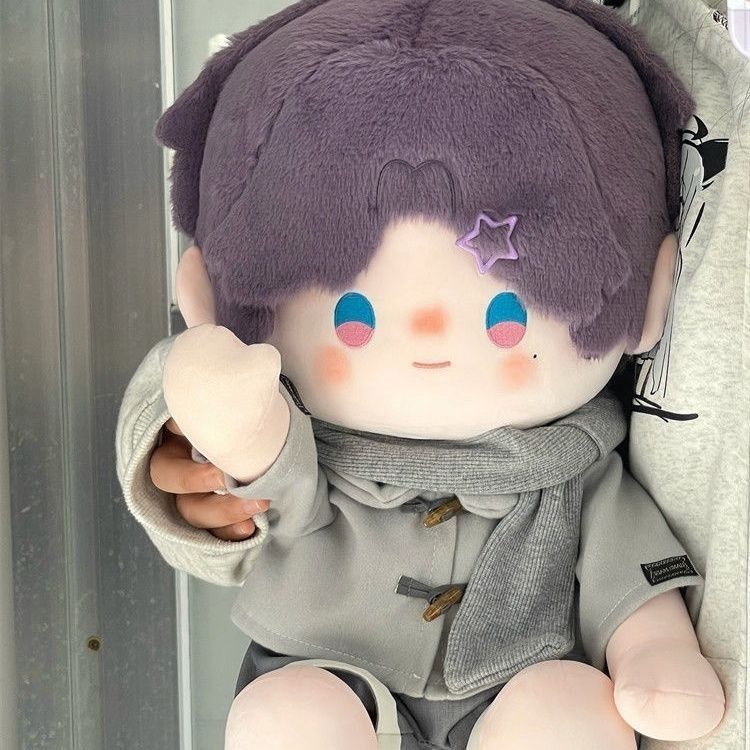 40cm娃衣韩版呢外秋冬棉花娃娃40厘米坐姿无属性公仔玩偶可爱衣服