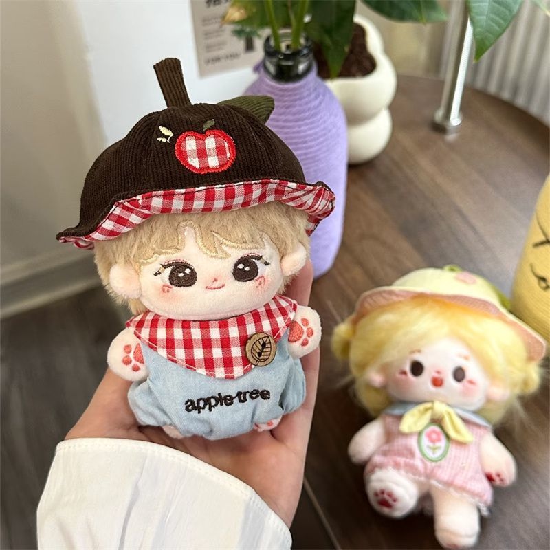 娃衣10cm新品棉花娃娃公仔无属性换装衣服套装可爱超萌高颜值