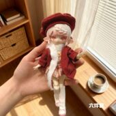 bjd娃衣8分12分ob11冬季 17厘米潘妮邦倪兔阿巳体可动人偶衣服