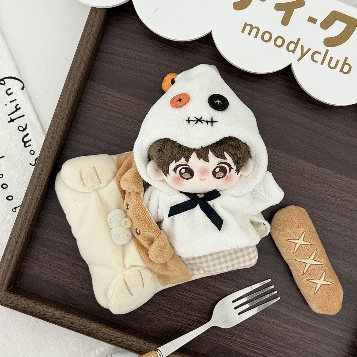 10cm娃衣套装可爱海星体着替正常体玩偶幽灵生日礼物万圣节