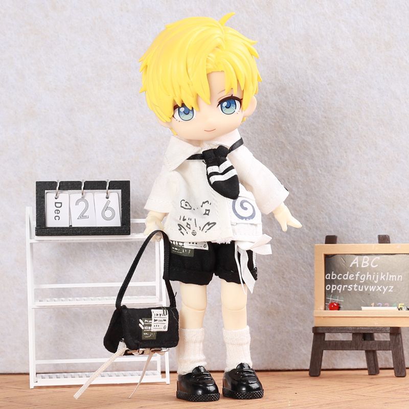 ob11娃衣可爱休闲套装12分bjd洋娃服gsc ymy ufdoll素体可穿