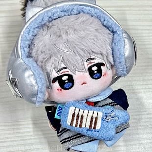 娃衣10cm潮流棉花娃服衬衫 搪胶公仔穿着替配饰 领结套装