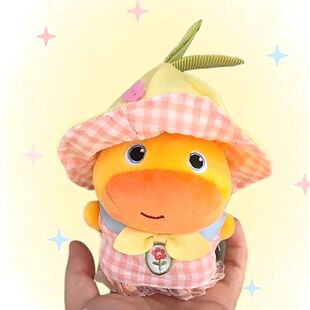 水豚噜噜娃衣一二布布可爱10cm帽子玩偶棉花娃娃挂件衣服