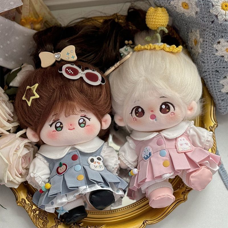 黄油曲奇饼娃衣 20cm奶芙绵绵冰2.0 20cm棉花娃娃无属性