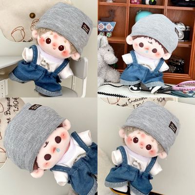 15cm娃衣10cm15厘米棉花娃娃背带裤衣服套装男女毛绒玩具公仔换装