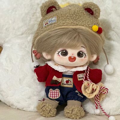 娃衣20cm棉花娃娃毛绒玩具衣服公仔玩偶女孩换装可爱礼物套装
