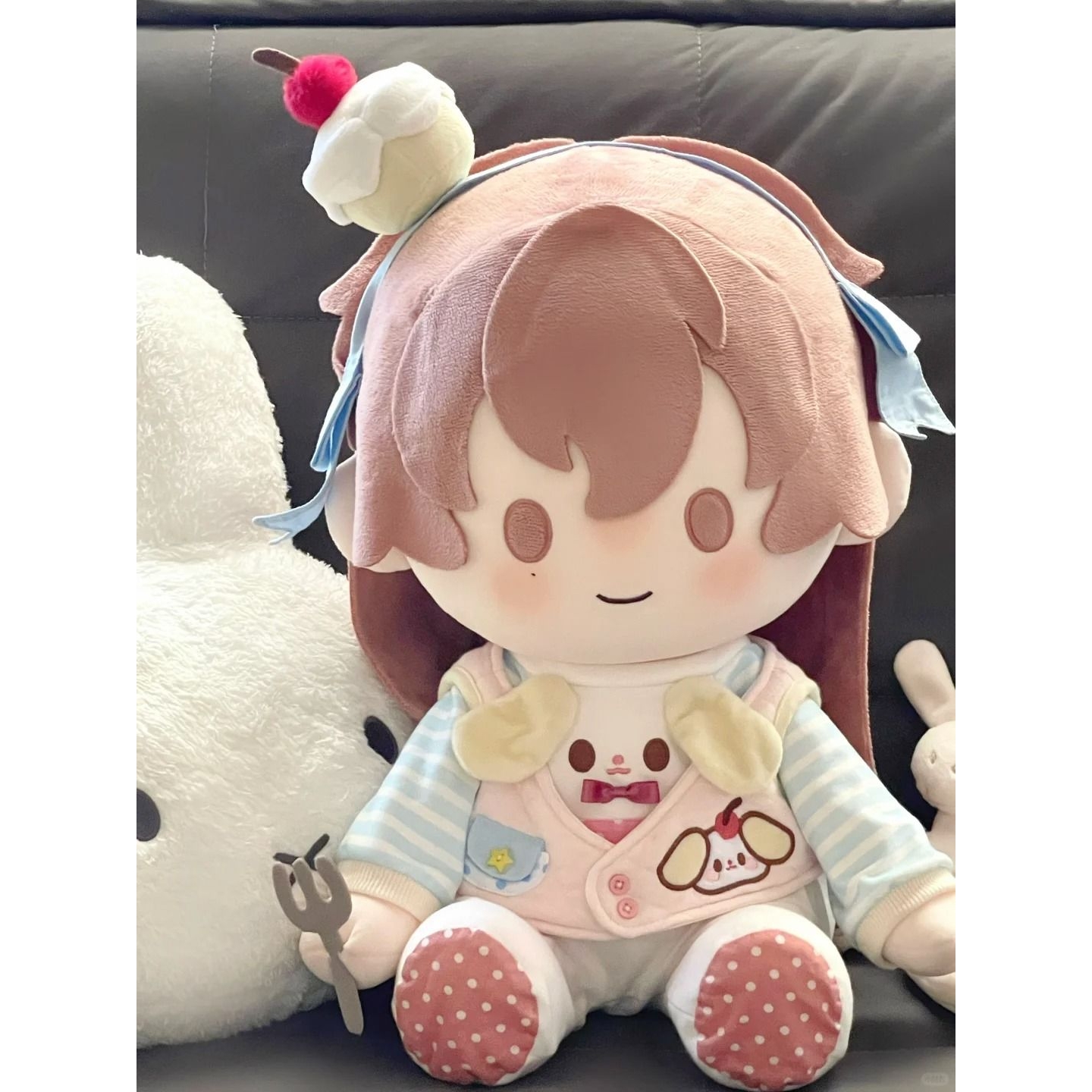 40cm娃衣cm40厘米棉花娃娃一番玩偶坐姿衣服属性套装睡衣公仔替换