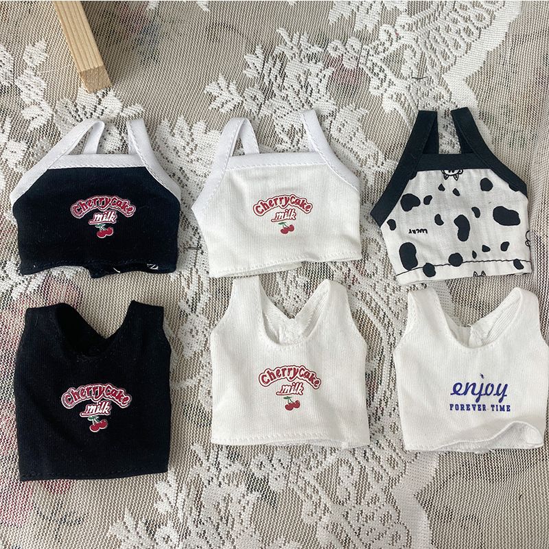 四分娃衣3分4分6分bjd夏天辣妹吊带背心性感可爱上衣百搭熊妹叶罗