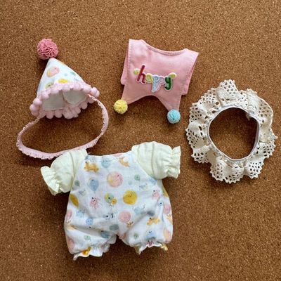 娃衣衣服Labubu新款潮玩公仔替换服挂件17cm一二三代前方高能