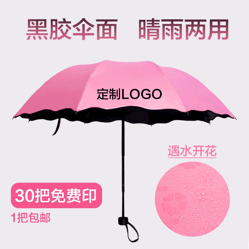 活动礼品实用公司j精美礼物宣传广告雨伞定制印LOGO开业礼品随手