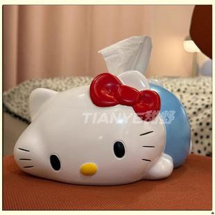 反派可爱多hellokitty纸巾盒客厅卧室家用创意宿舍桌面抽纸收纳