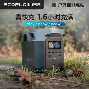 EcoFlow正浩户外移动德1000便携储备露营家停电备用电源应急电池