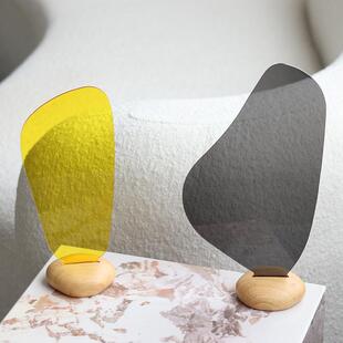 北欧简约艺术船帆摆件客厅酒柜电视柜玄关轻奢现代样板房软装饰品