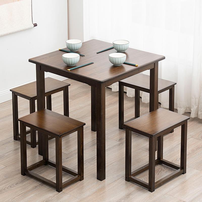 A9L方桌家用吃饭桌简约茶桌实木四方桌正方形写字学习桌子小户型