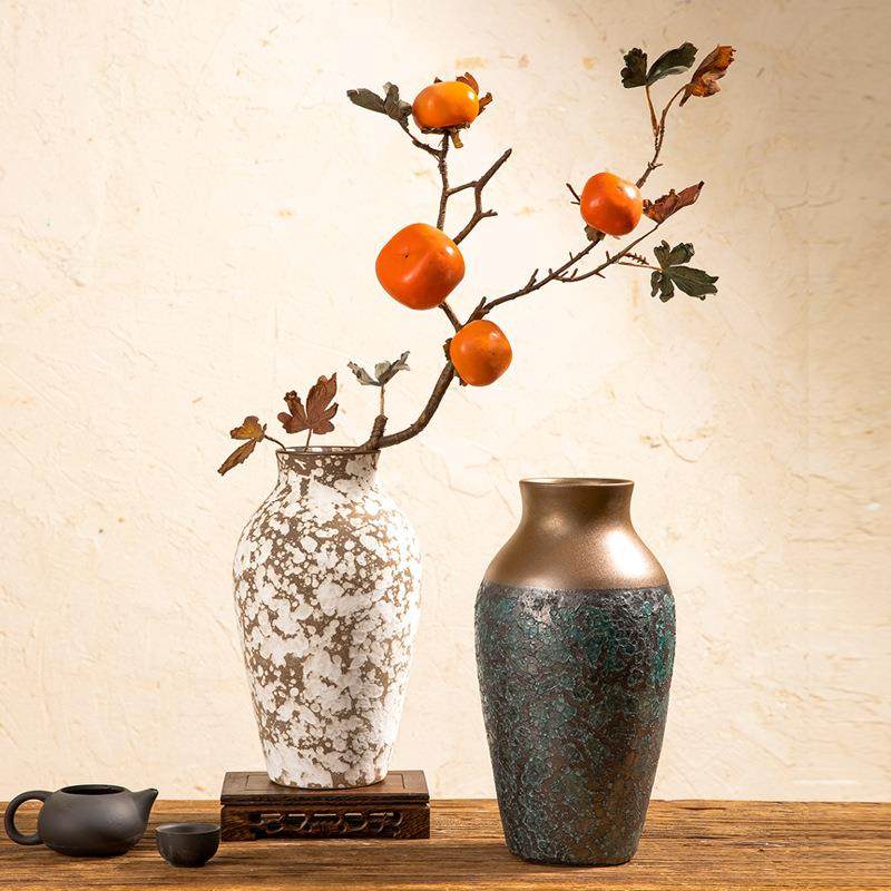 景德镇简约新古典粗陶泡泡釉花瓶陶罐花器复古陶瓷摆件土陶罐,电子元器件市场,其它元器件,淘宝优惠券,粉丝福利购,淘宝优惠卷