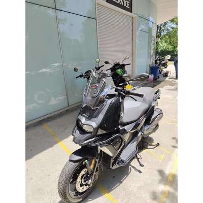 适用宝 马c400x 400GT改装护杠防摔杠无损安装保险杠免打孔配件